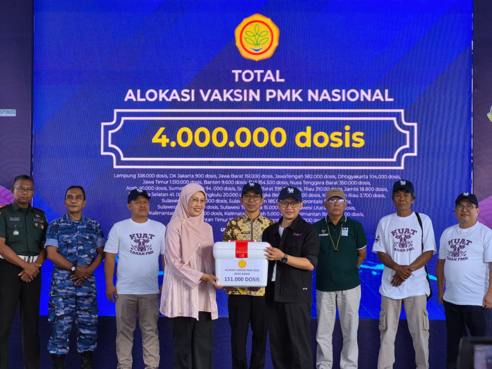 Pengendalian PMK dengan Akselerasi Vaksinasi