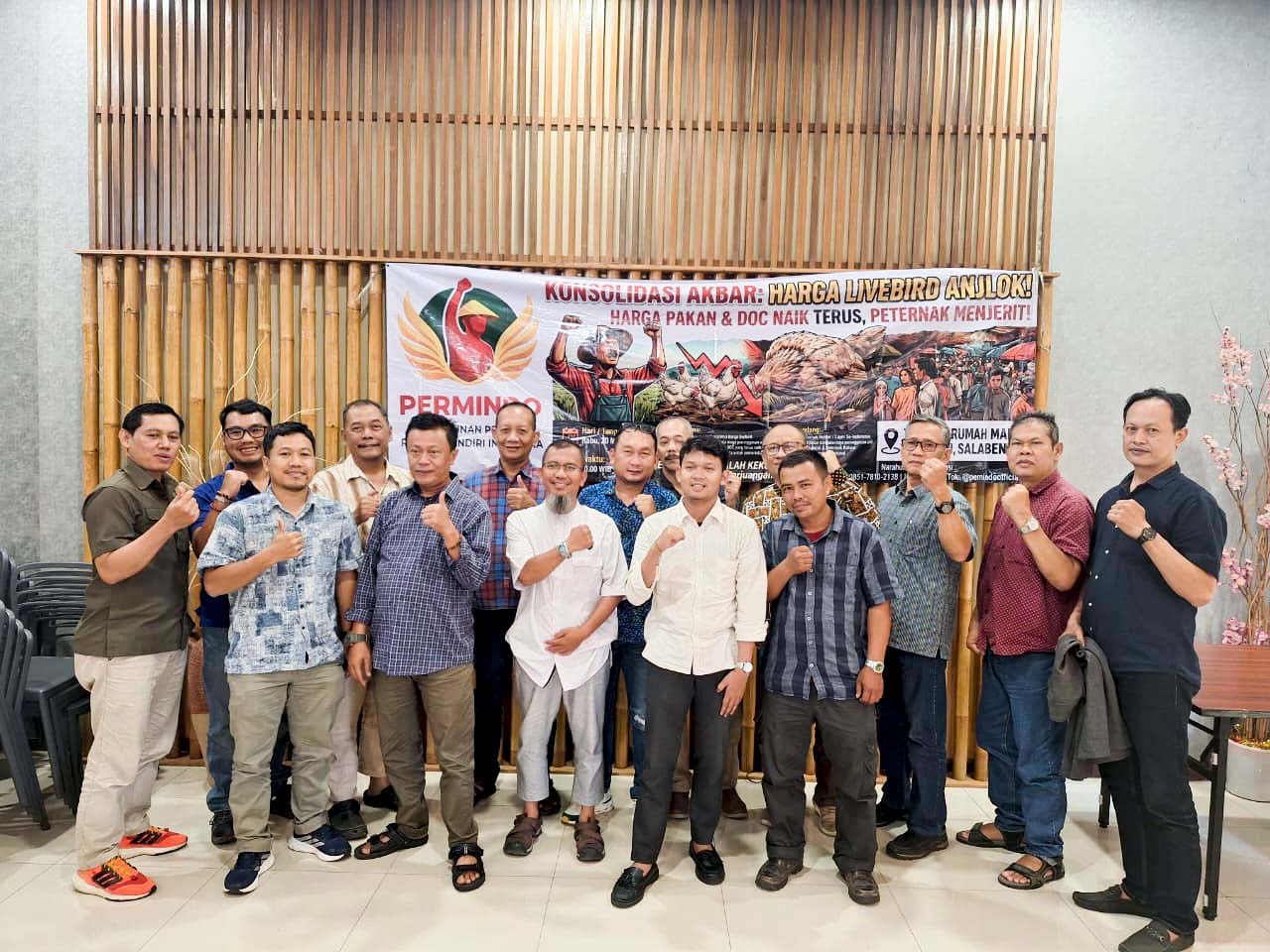 Permindo Mengajak Asosiasi Peternak Unggas untuk Menjaga Stabilitas Harga Ayam