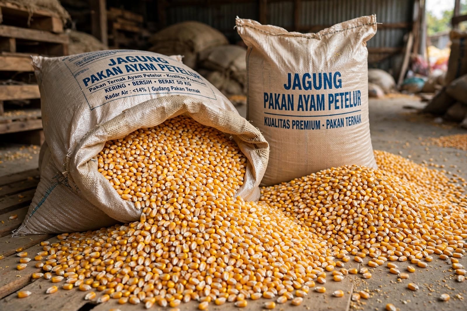 Pemantauan Rantai Pasok Jagung Pakan untuk Peternak