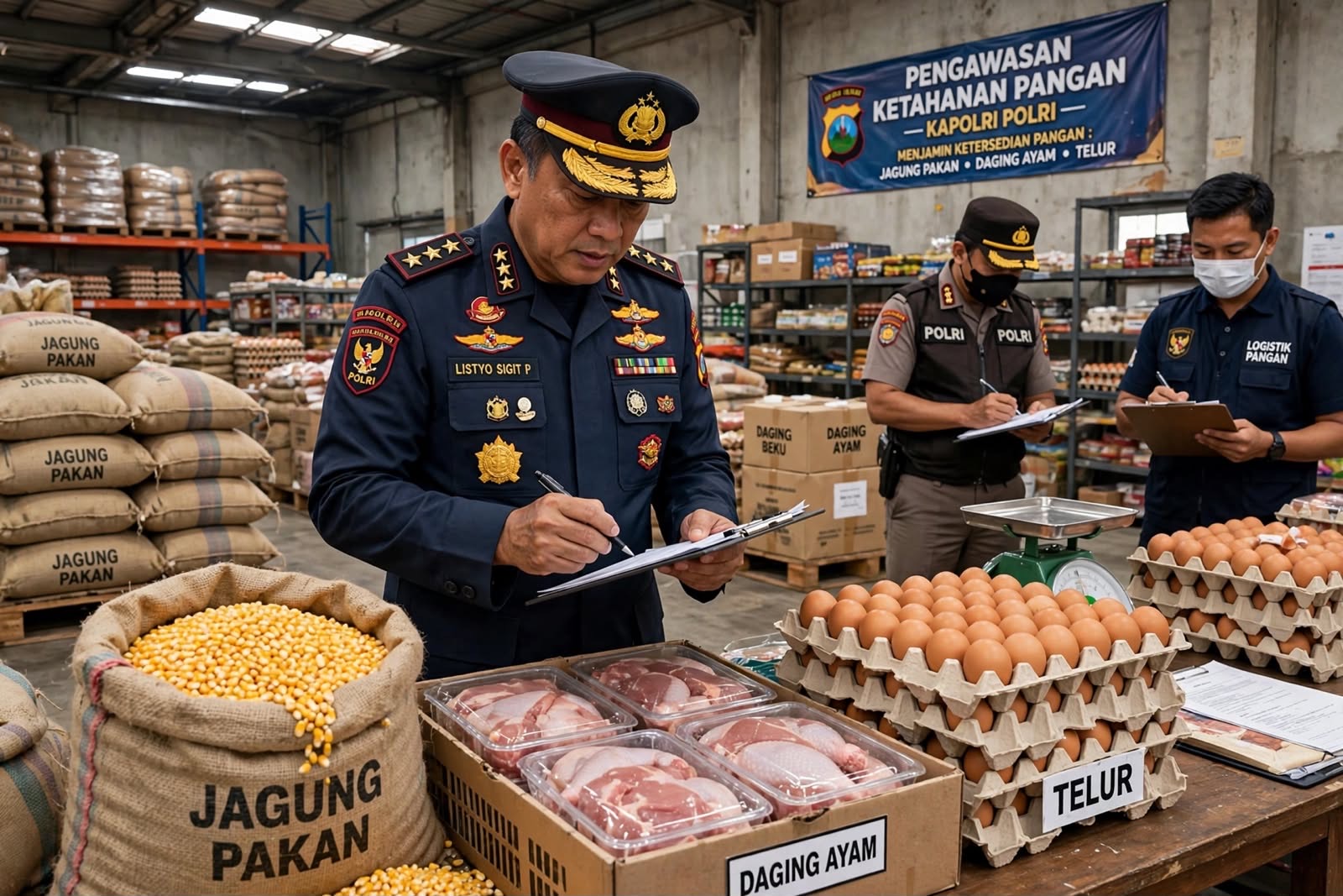 Mentan Surati Kapolri Terkait Pengawasan Jagung Pakan, Daging Ayam & Telur